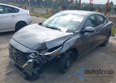 2025 Nissan Sentra Sv из США, поврежденный, VIN 3N1AB8CV9SY356432